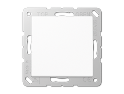 Jung EP1420KLWW ECO profi, Розетка с крышкой, белая