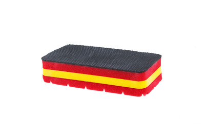 FlexiPads - красный двухсторонний аппликатор очищающий / финишный с жесткой серцевиной