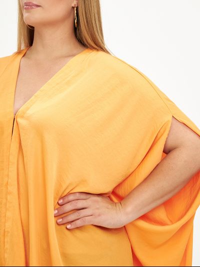 Туника, цвет папайя