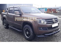 Защита переднего бампера G с покрытием «раптор» d76 для Volkswagen Amarok 2009-2015