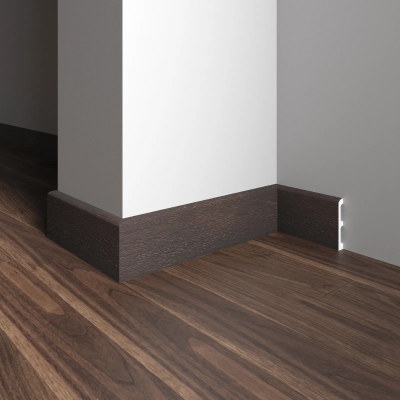 Напольный плинтус Decor-Dizayn 706-93SH, влагостойкий, ударопрочный, 2,4 метра