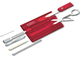 Швейцарская карточка VICTORINOX SwissCard Ruby красная 0.7100.T