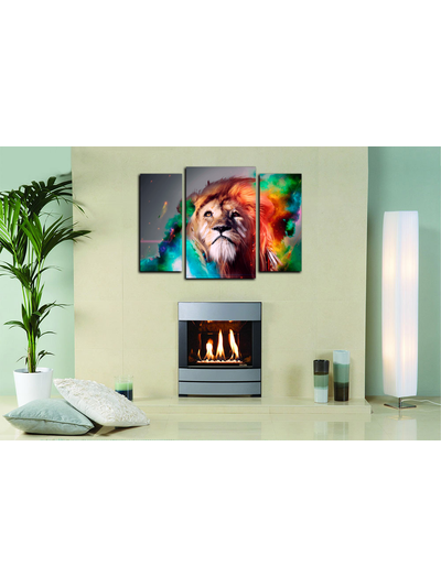 Модульная картина &quot;Король джунглей&quot;