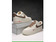 Nike Air Force 1 Low Beige/Brown с мехом