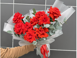 Букет французских роза "Нина"