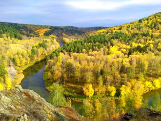 БЕРДСКИЕ СКАЛЫ+ВОДОПАДЫ (ОСЕНЬ)