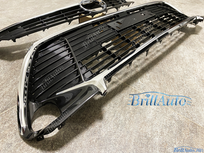 Решетка радиатора Camry 55 в стиле Exclusive 2 шт