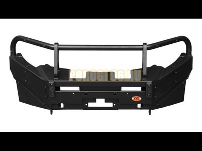 Передний силовой бампер серии Трофи на Mitsubishi L200 V 2015-2018 (02.033.01)