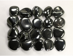 Гематит, галтовка в ассортименте (20-23 мм, вес около  7-9 г) №15177