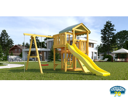 Детская площадка Савушка Мастер 1 ® Plus (горка 3 метра)