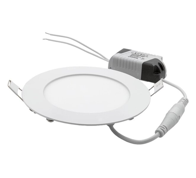 General св-к встр. св/д даунлайт (панель) 8W 6500K 6K 120(вр.105)х16 круг бел. (RLP) ИУ IP20 412700