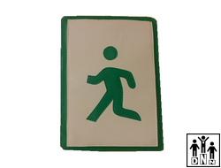 Мягкий модуль Знак пожарной безопасности "Путь к Выходу"