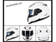 GXT SX03 мотошлем интеграл (шлем) с очками, белый