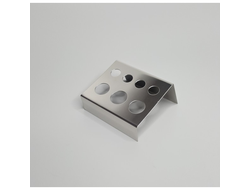 Подставка под капсы 7 отверстий (хром)