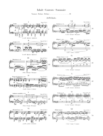 Рахманинов. 24 прелюдии для фортепиано