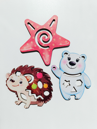 Трафареты "Зимние узоры"