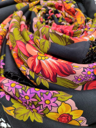 Павловопосадский платок Галина 258-18