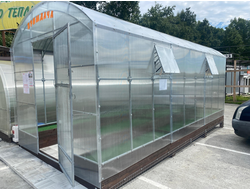 Сборка теплицы «ВАГОН», ширина 3м