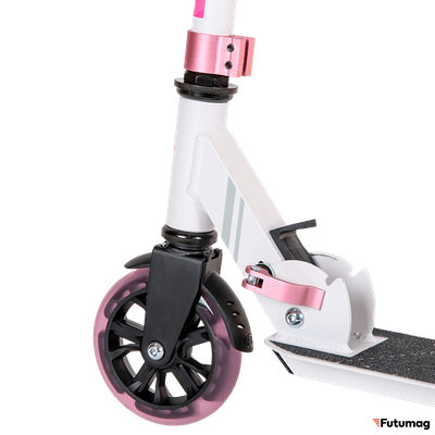 Складной городской самокат TechTeam Comfort 125R 2022 фиолетовый