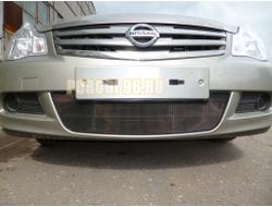 Защита радиатора Nissan Almera 2013 - black