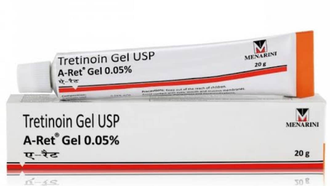 A-ret gel  Третиноин Gel U.S.P Гель от прыщей и морщин. Menarini, (Третиноин Гель А-Рет) 0,05%, 20мл