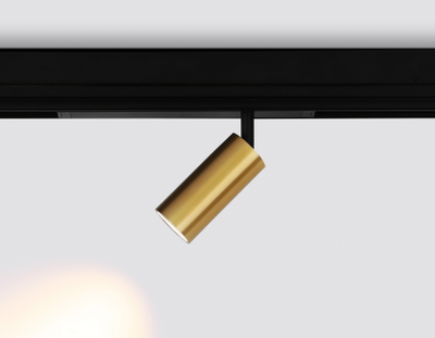 Управляемый светодиодный светильник для шинопровода Magnetic 220V диммируемый 3000-6400K GL 1213 GD золото 12W (Без ПДУ)