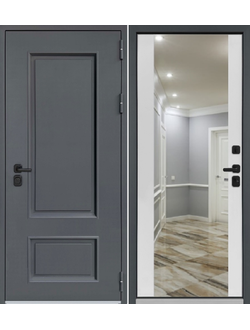 Входная Дверь RX-1 Термо Двери Регионов с зеркалом