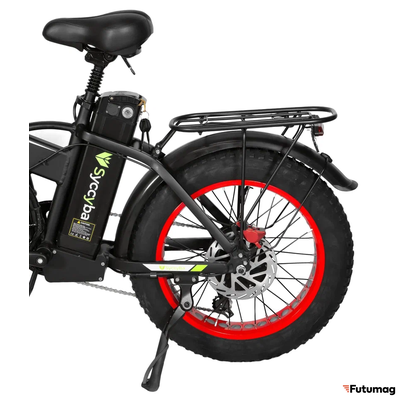 Электровелосипед SYCCYBA H1 (F10) 20AH красный