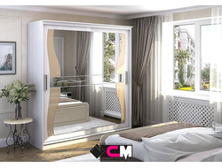 Шкаф-купе ОЛИМП 1 Анкор светлый/Анкор светлый