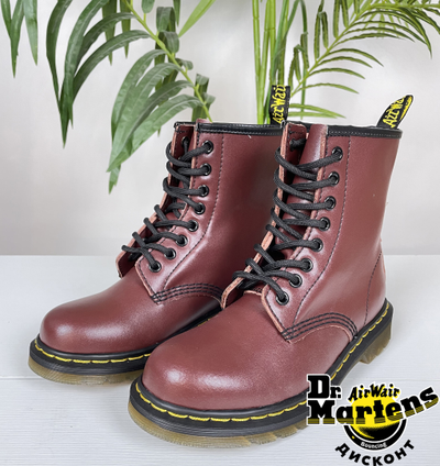 Martens 1460 cherry red best sale