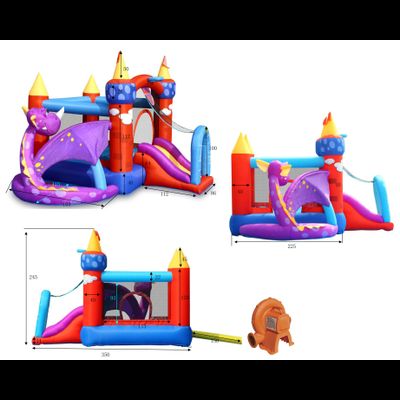 Батут Happy Hop «Дракоша»