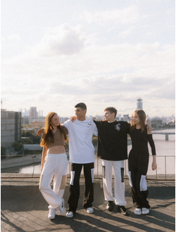 Кроп Топ кофейный