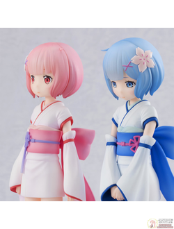 Набор из двух фигурок  1/7 Рем и Рам (Rem, Ram Osanabi no Omohide)