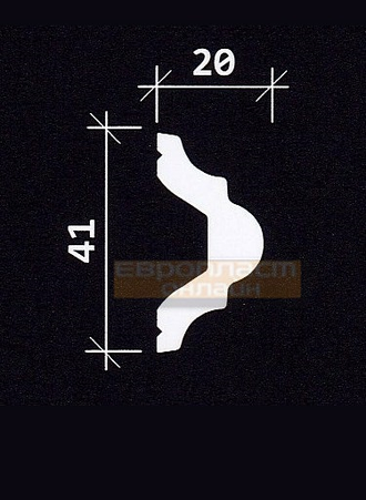 Молдинг 6.51.308 - 41*20*2000мм