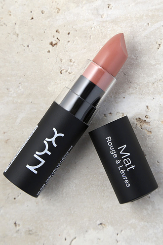 Матовая помада NYX Matte 38 Bare Witn Me