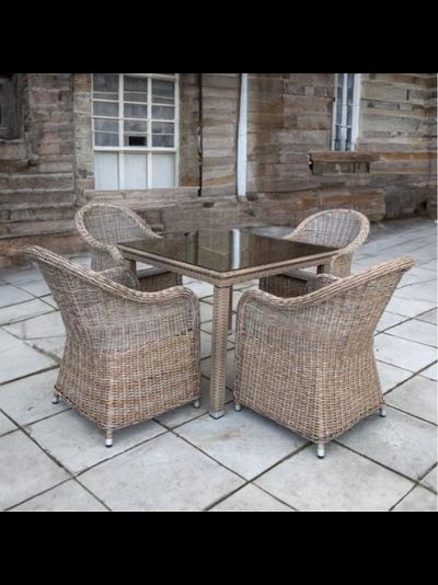 Комплект мебели T257B/Y490 Beige (4+1)