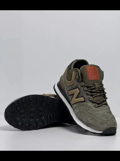 New Balance Classic 574 Khaki С Мехом