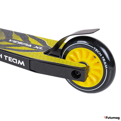 Трюковый самокат TechTeam Vespa XL 2022 желтый
