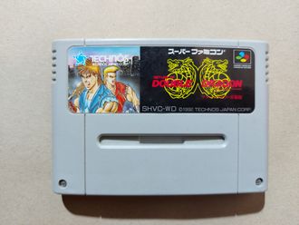 №300 Return of DOUBLE DRAGON для Super Famicom / Super Nintendo SNES (NTSC-J)