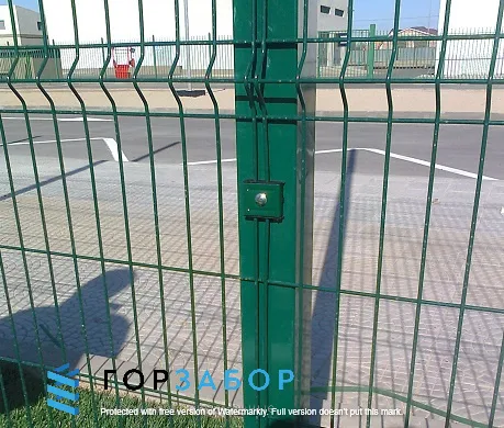 3Д секционный забор с установкой под ключ