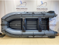 Моторная лодка ДИКИЙ 380 НДНД серый