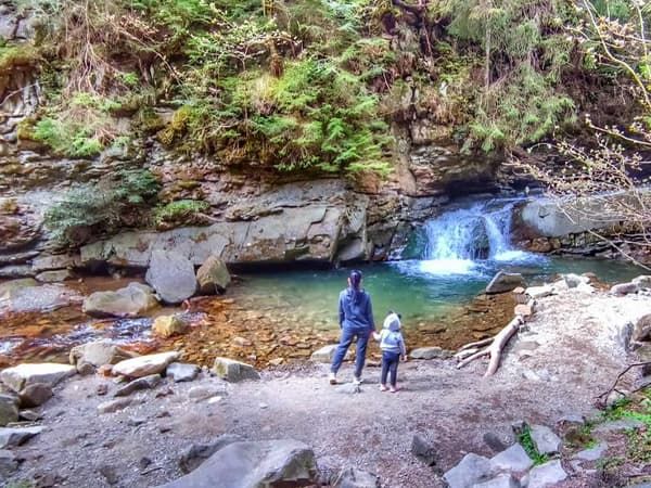 Водоспад на Жоyці в Яремче