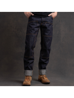 Джинсы =Brave Star= Die Hard Double Knee 14oz Hardline Japan Selvage Denim Jean