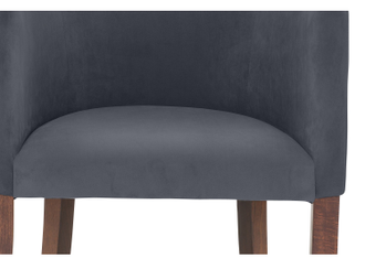 Кресло Парма велюр темно-серый