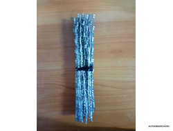 Контакт "папа" луженная 2,8 хор.с фиксацией (цена за 100 шт)