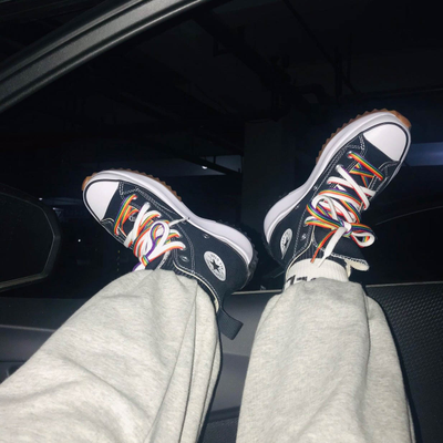 Как смотрятся на ногах Кеды Converse Run Star Hike x Jw Anderson 164840C