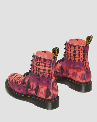 Ботинки Dr. Martens 1460 Pascal Tie Dye Purple