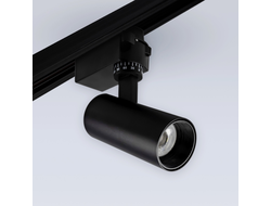 Трековый светильник COB 12Вт, круглый 3000К черный - Eleganz