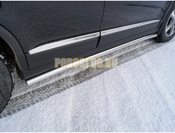 Пороги труба 60,3 мм ТСС для Haval M6 2023-