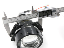 Билед модули Aozoom Z1 Black King Kong Laser 2025 Original 3.0 дюйма, 2 чипа, 5500K, 12V, 55W/75W, крепление 3R и гаечное (комплект, 2шт)